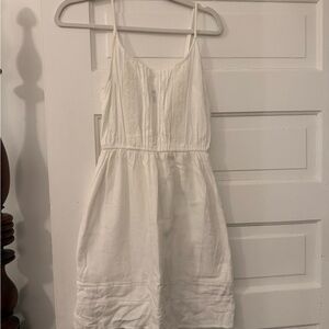 Old Navy White Spaghetti-Strap Mini Dress